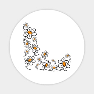 daisy flower blooms daisies in bloom blossoms Magnet